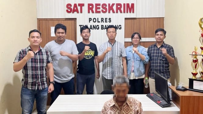 Kakek cabul ditangkap Polres Tulang Bawang Lampung
