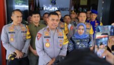 Ket. Gambar : Kapolda Sumut Irjen Pol Whisnu Hermawan Februanto, S.I.K., M.H. Saat Di Mapolres Labuhanbatu