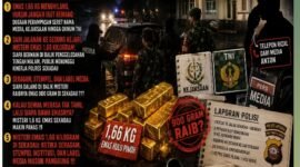 Misteri Emas 1,66 Kg di Sekadau: Begal Berkedok Media, Seragam Aparat dan Stempel Institusi Jadi Sorotan !!!
