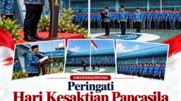 Peringati Hari Kesaktian Pancasila, Lapas Siborongborong Teguhkan Integritas dan Pengabdian dalam Semangat Kebangsaan