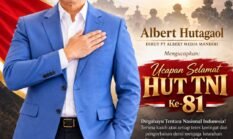 Sambut HUT TNI ke-81, Albert Hutagaol: Pengabdian Prajurit Adalah Kehormatan, TNI Kuat Bersama Rakyat