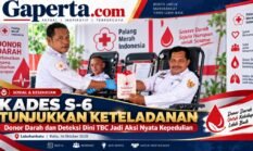 KETELADANAN DARI DESA S-6: KADES TUKIMIN TURUN LANGSUNG DONOR DARAH, DUKUNG DETEKSI DINI TBC DAN AKSI KEMANUSIAAN