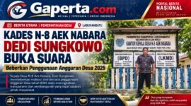Menjawab isu penggunaan anggaran pendidikan, Kepala Desa N-8 Aek Nabara memaparkan sejumlah kegiatan yang dibiayai melalui APBDes 2025. Ia menegaskan pentingnya transparansi, pertanggungjawaban, dan penyampaian informasi publik berdasarkan data yang dapat diuji.